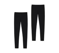 SCHIESSER Leggings 'Luxury' noir, Taille L