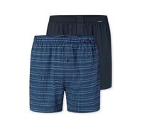 Schiesser Lot de 2 boxers confortables et élastiques pour homme, 2 boxers assortis, M