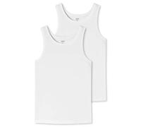 Schiesser Maillot de corps pour homme Uncover by – Lot de 2 Blanc Taille L