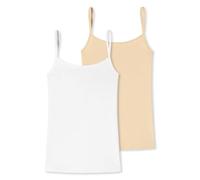 Schiesser Lot de 2 Hauts spagh sous-vêtement, Mixte, XXL Femme