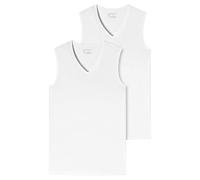 Schiesser Hommes 2PACK Débardeur 7 blanc Pack (multiple)