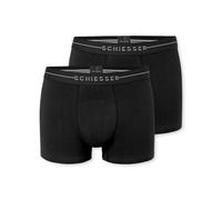Schiesser Lot de 2 Slips Rio pour Homme - Coton Flex, Noir_183341, 3XL