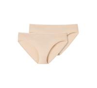 Schiesser Lot de 2 sous-vêtements pour Femme, Peau : 174385, 38