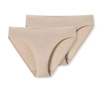 Schiesser Lot de 2 Tai sous-vêtement, Sable, 40 Femme