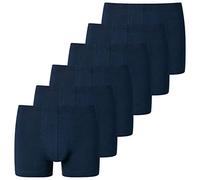 Schiesser Lot de 3 boxers 95/5 organiques avec poignets souples - Bleu - XX-Large