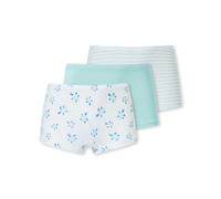 Schiesser Lot de 3 Boxers pour Fille - Coupe Haute - Coton Biologique 95/5 - Taille 92 à 140, Assortiment 5_181799, 104