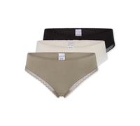 Schiesser Lot de 3 Strings pour Femme avec Dentelle - Multipacks Modernes, Assortiment de 6, 38