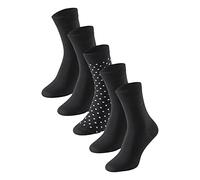 Schiesser Multipack 5 Pack Damensocken Strümpfe Chaussettes, Assortiment de 3, 39/42 (Lot de 5) Femme