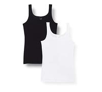 Schiesser Mädchen 2 Pack Trägertop Tank sous-vêtement, Mehrfarbig 1, 140 Fille