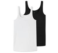 Schiesser Mädchen 2 Pack Trägertop Tank sous-vêtement, Mehrfarbig 1, 164 Fille