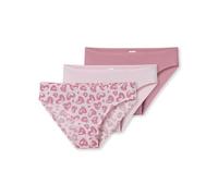 Schiesser Mädchen 3 Pack Unterwäsche Slips-95/5 Organic Bio Baumwolle-Größe BIS 176 sous-vêtement, Assortiment 7_181937, 140 Fille