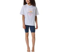 Schiesser Mädchen Schlafanzug Kurz Ensemble de Pijama, Graphite_180955, 164 cm Fille