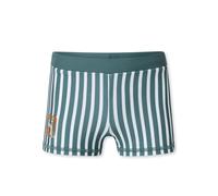 SCHIESSER Maillot de bain ' Aqua Kids ' vert / kaki / blanc, Taille 104