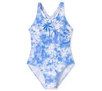SCHIESSER Maillot de bain 'Aqua Teens Girl' aqua / blanc, Taille 140