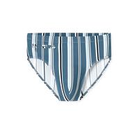 SCHIESSER Maillot de bain 'Ocean Swim' bleu / blanc, Taille S