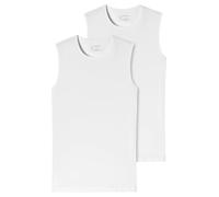 Schiesser Maillot de Corps en Coton Biologique 95/5 avec Bretelles Larges col Rond sous-vêtement, Blanc 173980, L Homme