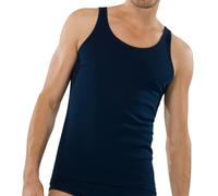 SCHIESSER Maillot de corps 'Classics' bleu marine, Taille L-XL