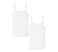 SCHIESSER Maillot de corps ' Luxury ' blanc chiné, Taille XXXL