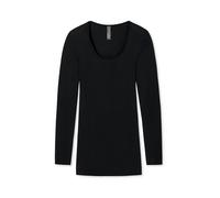 SCHIESSER Maillot de corps 'Luxury' noir, Taille XL