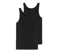 SCHIESSER Maillot de corps noir, Taille L-XL