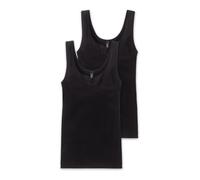 SCHIESSER Maillot de corps noir, Taille XXL