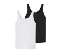 SCHIESSER Maillot de corps ' Trägertop - Unique Micro ' noir, Taille L