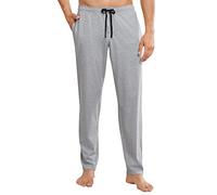 Schiesser Mix & Relax Hose Lang Bas de Pijama, Grau (Mel. 203), 48 Homme