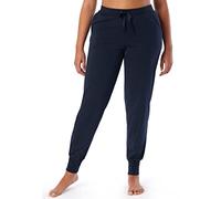 Schiesser Mix & Relax Jerseyhose Lang Bas De Pyjama, Bleu (Nachtblau 804), 38 (Taille Fabricant: 036) Femme