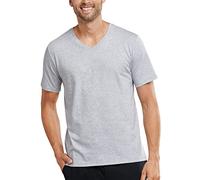 Schiesser Mix & Relax T-Shirt col en V Haut de Pijama, Gris (Grau-Mel. 202), 2 EU Homme