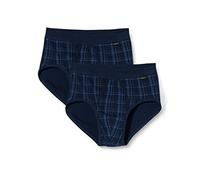 Schiesser Multipack 2pack Sportslip Slips, Bleu Foncé, 8 Homme