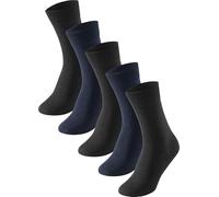 Schiesser Multipack 5 Pack Herrensocken Strümpfe Chaussettes, Trié 4, 39/42 (Lot de 5) Homme