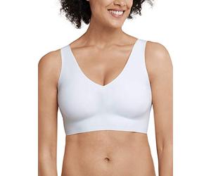 Schiesser Nahtloses Bustier Mit Herausnehmbaren Pads-Invisible Soft Soutien-Gorge, Blanc_170364, 48 Femmes