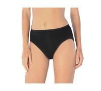 Schiesser Pantalon de Jazz Slip-Coton de Luxe, Noir_200809, 48 Femme