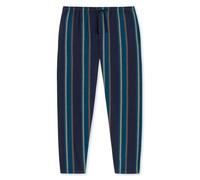 SCHIESSER Pantalon de pyjama bleu / bleu foncé / marron, Taille M