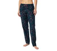 Schiesser Pantalon de Pyjama Long en Coton - Mix + Relax Bas de Pijama, Multicolore 1_182061, 40 Femme