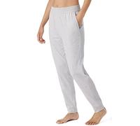 Schiesser Pantalon de Pyjama Long pour Femme Mix + Relax, Gris moucheté, 48