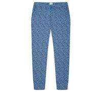 SCHIESSER Pantalon de pyjama 'Mix Relax' aqua / émeraude / noir / blanc, Taille S