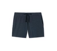 SCHIESSER Pantalon de pyjama 'Mix & Relax' beige clair / bleu foncé, Taille L