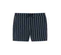 SCHIESSER Pantalon de pyjama 'Mix & Relax' bleu / blanc, Taille S-M