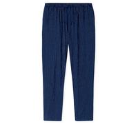 SCHIESSER Pantalon de pyjama 'Mix & Relax' bleu marine / argent, Taille 5XL