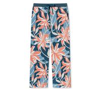 SCHIESSER Pantalon de pyjama ' Mix & Relax ' bleu / saumon / blanc, Taille XS