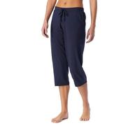 Schiesser Pantalon de Pyjama pour Femme - Longueur 3/4 - Coton Stretch - Jersey Simple - Mélange + Relax