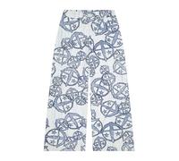 SCHIESSER Pantalon de pyjama ' SCHIESSER 150 YEARS ' bleu / blanc, Taille S
