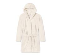 SCHIESSER Peignoir court ' Teddy Fleece ' blanc cassé, Taille S