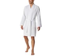 Schiesser Peignoir gaufré, Blanc, M Homme