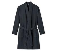 Schiesser Peignoir gaufré, Anthracite, XL Homme
