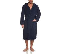 SCHIESSER Peignoir long marine, Taille L