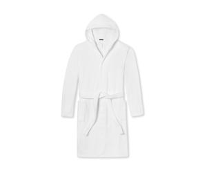 SCHIESSER Peignoir long ' Essentials ' blanc cassé, Taille L