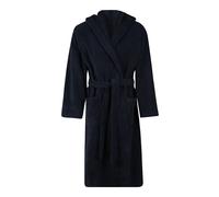 SCHIESSER Peignoir long marine, Taille L