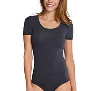 Schiesser Personal Fit T-Shirt à Manches 1/2 Maillot de Corps, Opaque, Bleu Nuit 155413, S Femme